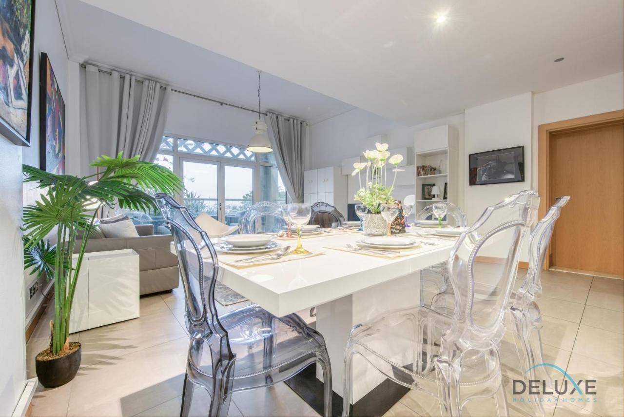 Lively 1 Bedroom At Al Nabat Shoreline 8 Palm Jumeirah By Deluxe Holiday Homes Dubái Exterior foto